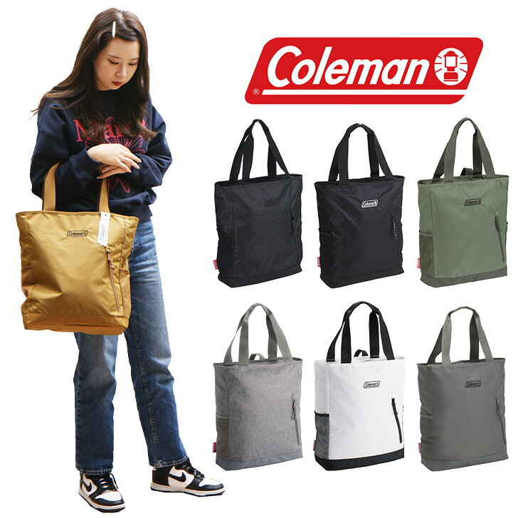 コールマン リュック メンズ Coleman コールマン 2WAY BACKPACK TOTE バッグパックトート トートバッグ リュック メンズ レディース 男女兼用 撥水 アウトドア 旅行 バッグ 通学 学生 マザーズ 軽量 おしゃれ 人気 送料無料