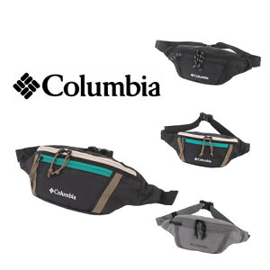 【レターパック配送/時間指定不可】Columbia コロンビア ウエストバッグ PU8574 THUNDER BRIDGE HIP BAG ヒップバッグ ショルダー ボディバッグ 斜め掛け ブラック グリーン グレー オムニシールド 撥水 普段使い アウトドア 公園 キャンプ 買い物 学生 大人 プレゼント