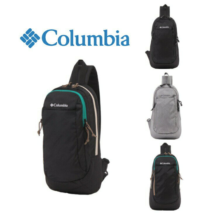 楽天Tasche　JackColumbia コロンビア PU8653 ボディバッグ オムニシールド THUNDER BRIDGE クロ グレー グリーン ワンショルダー バッグ アウトドア フェス 音楽イベント 旅行 お出かけ 買い物 レディース メンズ 男女兼用 プレゼント 贈り物 ブランド