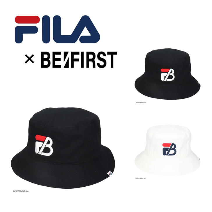 【レターパック配送】FILAxBE:FIRST FILA フィラ バケハ 帽子 ビーファースト ビーファ BESTY メンズ レディース ノベルティ付き 正規品...