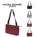 楽天Tasche　Jack【レターパック発送/時間指定不可】HIROKO KOSHINO SPORTS ヒロココシノ 横型 ショルダーバッグ 斜め掛け 肩掛け カバン サコッシュ ショルダー レディース HLD23 お出かけ サブバッグ 旅行 軽量 エレガント ギフト プレゼント 母の日