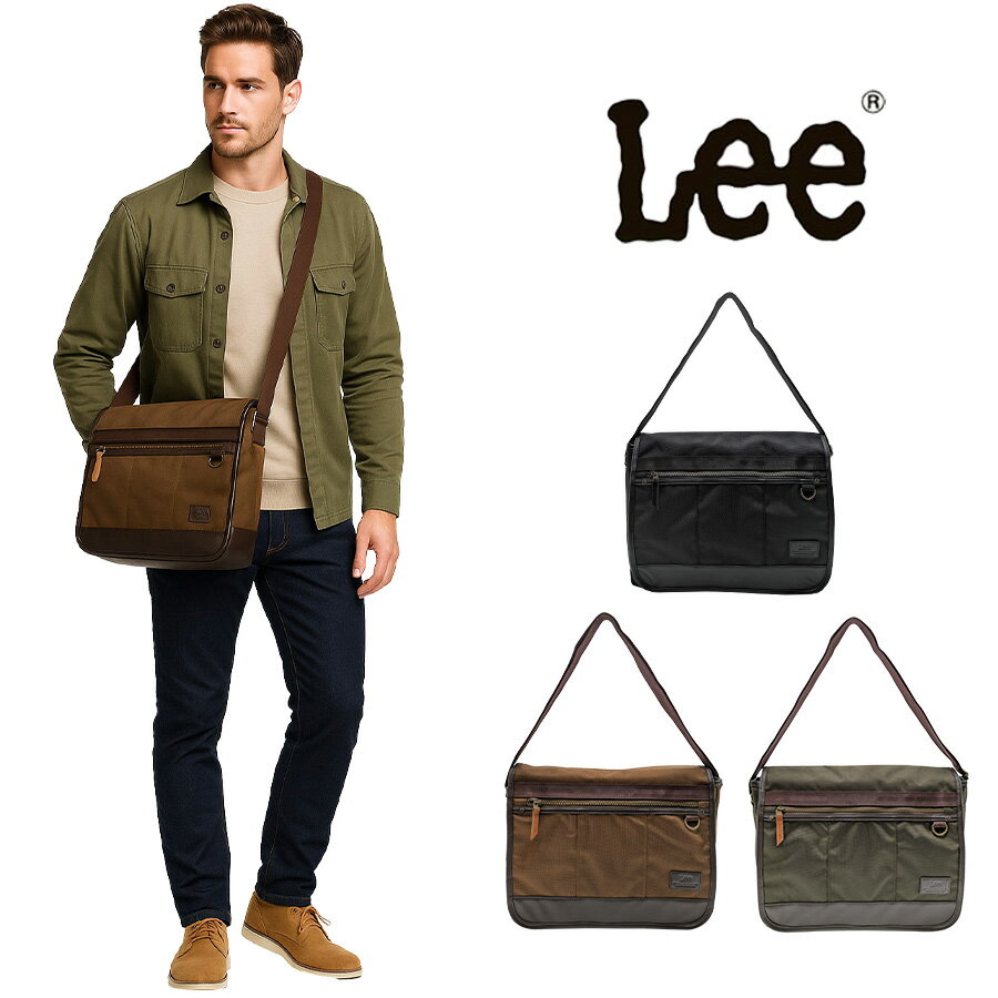 乐天商城 - 【Lee】320-3283 ショルダーバッグ バッグ 収納 斜め掛け 肩掛け 鞄トラベル 通勤 通学 アウトドア お出かけ 観戦 プレゼント 父の日 誕生日