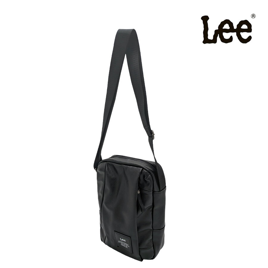 乐天商城 - 【クリックポスト/時間指定不可】【Lee】320-4040 縦型ショルダーバッグ 斜め掛け かばん 使いやすい 普段使い シンプル メンズ ギフト プレゼント ブラック
