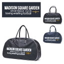 【ポイント10倍】MADISON SQUARE GARDEN マジソンスクエアガーデン ボストンバッグ 18L マジソンバッグ USBポート　多機能　鞄　旅行　通勤　通学　復刻　スポーツジム用　おしゃれ　人気　正規取扱店　正規品　ギフト　プレゼント　父の日