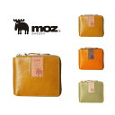 楽天Tasche　Jackmoz モズ 財布 ラウンド 二つ折り財布 ウォレット カラーコンビ ZNWS-86091 二つ折 小学生 中学生 大人 女の子 男の子 男性 女性 学生 小銭入れ お札入れ オレンジ キャメル グリーン プレゼント ギフト 母の日 感謝 贈り物