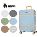 【moz】 mz0859-57 トランク風キャリーケース 56-65L スーツケース レディース ダイヤルロック 拡張機能付き TSA Mサイズ ブランド プレゼント ブラック(4)
