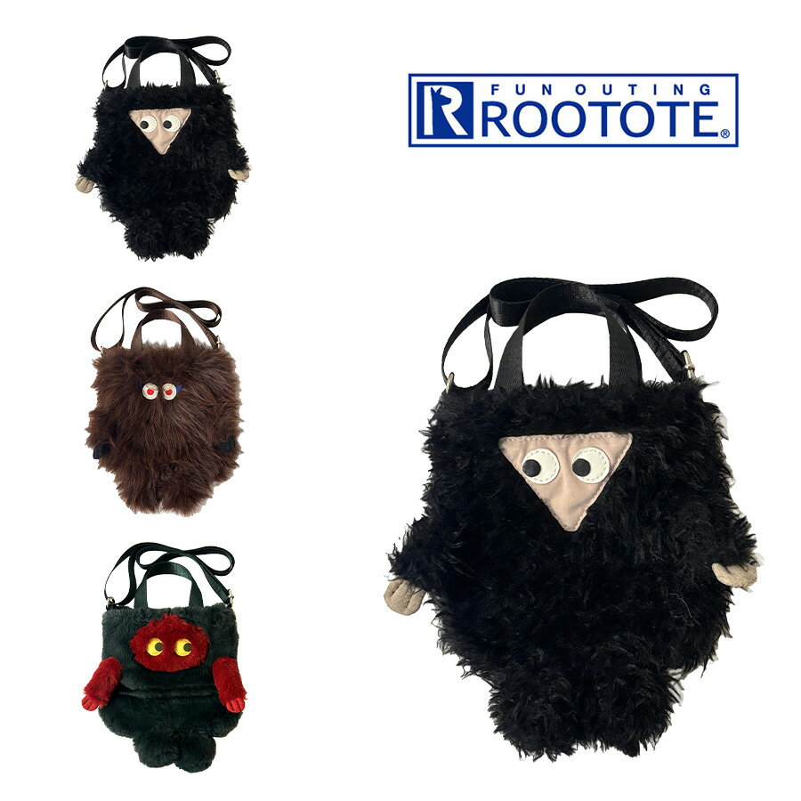樂天商城 - 【クリックポスト/時間指定不可】【ROOTOTE】3616 EU.BR.2way.クリプデット-E 斜め掛け かばん 使いやすい かわいい キャラクター レディース ギフト ブラック