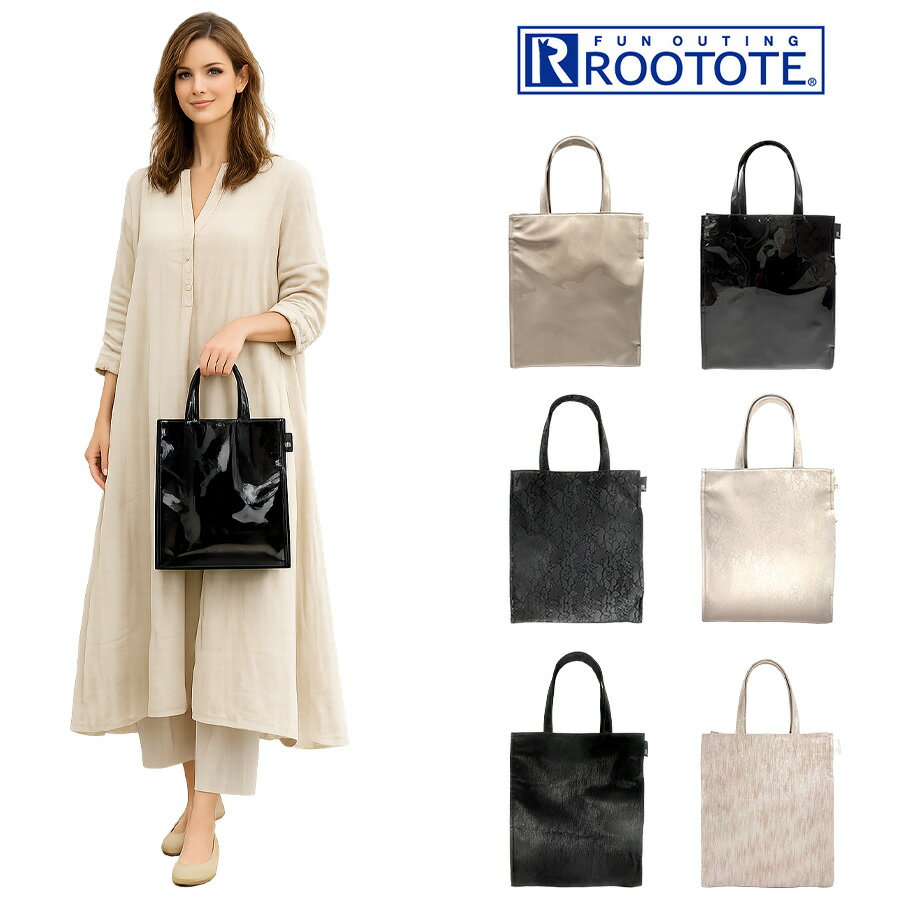 乐天商城 - ROOTOTE LT.アートキャトル.クラシックーC トートバッグ サブバッグ 普段使い 使いやすい レディース 母の日 敬老の日 ギフト プレゼント ブラック 1052