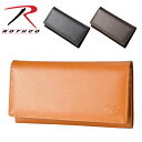 【ROTHCO】45049 長財布 財布 ウォレット さいふ サイフ ミリタリー シンプル ロスコ ブラック ブラウン キャメル 使いやすい かっこいい おしゃれ 普段使い 日常 メンズ 父の日 敬老の日 プレゼント ギフト