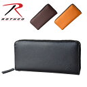【ROTHCO】45050 ラウンド長財布 財布 ウォレット さいふ サイフ ミリタリー シンプル ロスコ ブラック ブラウン キャメル 使いやすい かっこいい おしゃれ 普段使い 日常 メンズ 父の日 敬老の日 プレゼント ギフト