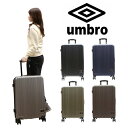 umbro アンブロ スーツケース キャリーケース キャリーバッグ 拡張式 Wキャスター 70846 拡張 66L 76L 3泊 4泊 メンズ レディース ジュニア オールシーズン 全4色 ブラック ネイビー グレー カーキ TSAロック 送料無料 ギフト おしゃれ 人気