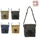 【レターパック配送/時間指定不可】【帆布工房】 3x95 VINTAGE2 ショルダーバッグ 斜め掛け かばん カバン バッグ ユニセックス プレゼント 敬老の日 ブラック