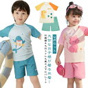 半袖 キャップ付き キッズ 水着 海水浴 子供用 川遊び スイミング スイムウェア ショートパンツ 快適 セパレート トップス プール 上下セット ビーチ 幼児 ベビー男子 3点セット キュート 小学生 uvカット 日焼け対策 男児用 UV対策 水遊び アウトドア(4)
