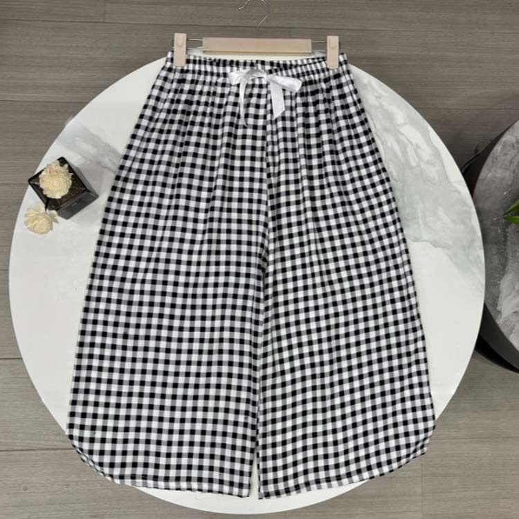 ステテコ レディース 夏 部屋着 ワイドパンツ イージーパンツ パジャマ 夏用 ルー...