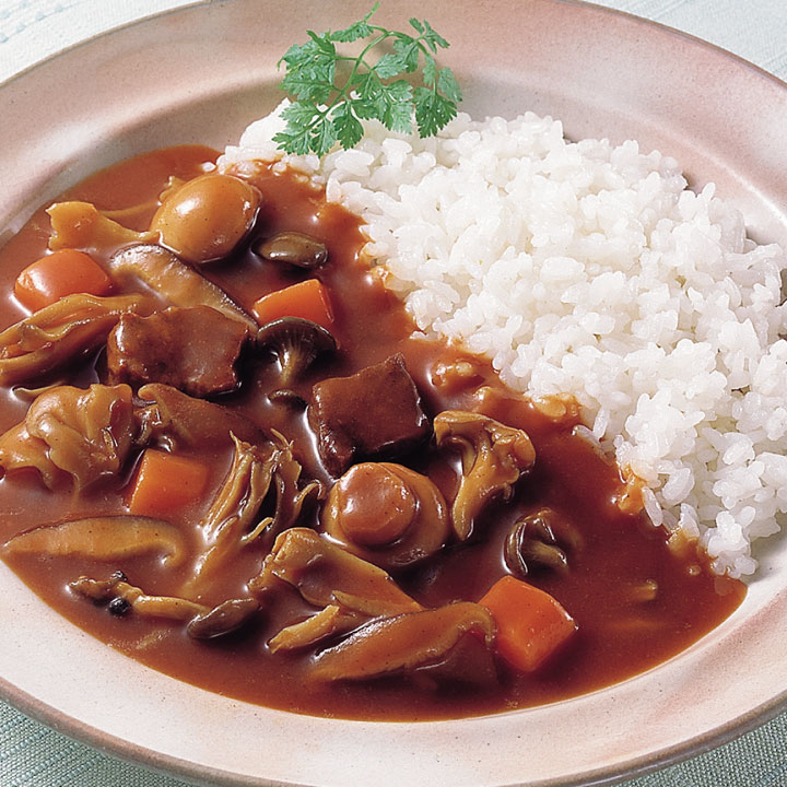 きのこなカレー中辛1食200g　ハチ　