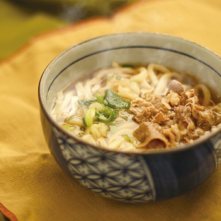 四国日清）讃岐肉うどん　4食（1032g）　　讃岐うどん　うどん　麺類　【冷凍商品】【業務用食材】[10800円以上で送料無料]