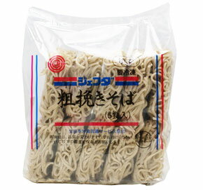 粗挽きそば200g×5食入 JFDA 蕎麦麺 焼きそば ご飯物 【冷凍食品】【業務用食材】【8640円以上で送料無料】