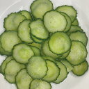 ジェフダ)そのままOK!きゅうりスライス 500g ジェフダ きゅうり その他野菜 野菜類 【冷凍商品】【業務用食材】【10800円以上で送料無料】