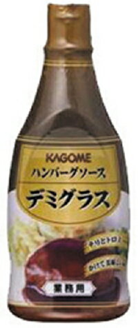 ハンバーグソースデミグラス500g　カゴメ　デミグラスソース　洋風調味料　【常温食品】【業務用食材】【10800円以上で送料無料】