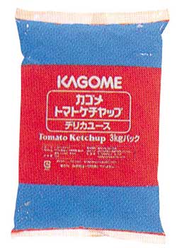 トマトケチャップデリカユース3kg袋　カゴメ　ケチャップ　洋風調味料　【常温食品】【業務用食材】