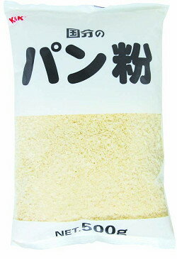 白パン粉(細目)500g 国分 パン粉 洋風調味料 【常温食品】【業務用食材】