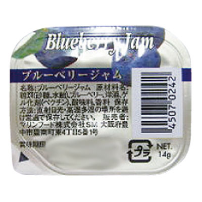マリンフード）ポーションジャム　ブルーベリー　14g×40個入　マリンフード　ジャム　ジャム・はちみつ　洋風調味料