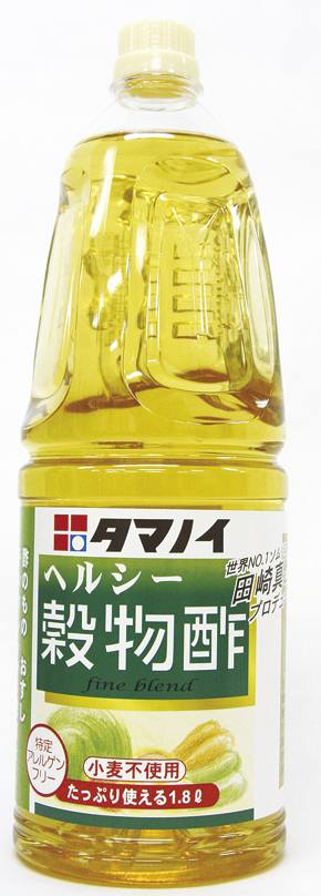 ヘルシー穀物酢PET1．8L タマノイ 酢・みりん 和風調味料 【常温食品】【業務用食材】【10800円以上で送料無料】