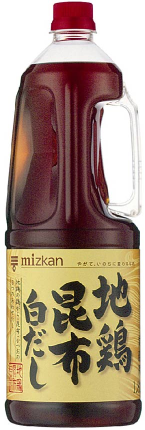 ミツカン）地鶏昆布白だし　1．8L　Mizkan　和風調味料　だしの素　和風調味料　【常温食品】【業務用食材】