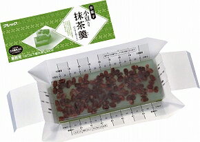 味の素)水菓子　小豆入り抹茶羹380g　味の素冷凍食品　羊羹　和菓子　夏もの食材　季節の食材【冷凍食品】【業務用食材】【10800円以上で送料無料】 2