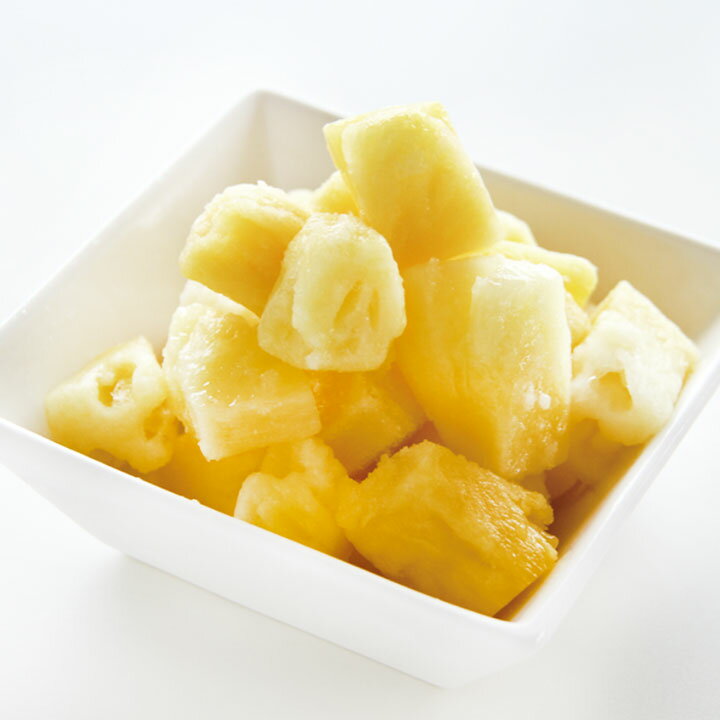 輸入）パイナップルカット500g（約55個入）　輸入　パイナップル　夏もの食材　季節の食材　