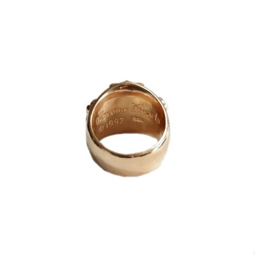 クロムハーツ 22k キーパーリング パブェダイヤ 美品【中古】