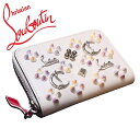 【新品】Christian Louboutin クリスチャンルブタン W PANETTONE COIN PURSE パネトーネ コインパース 小銭入れ IVORY アイボリー レディース 正規品