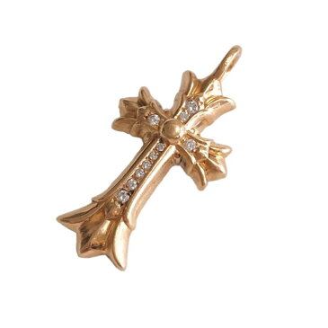 chrome hearts クロムハーツ 22k ダブルクロス パヴェダイヤモンド 極美品 【中古】