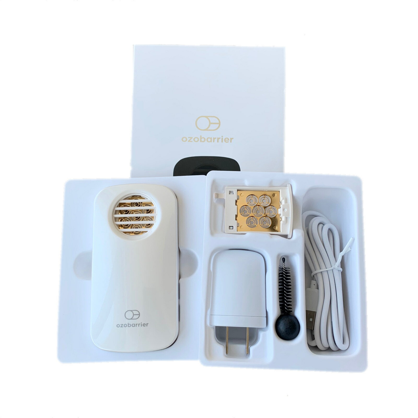 人気セール 最新作 新品未使用 Eclair ウイルス インフルエンザ コロナ 花粉症 タバコ臭 対策 ダークグレー パールホワイト モバイルタイ エクレール オゾバリア Ozobarrier 低濃度オゾン発生器 除菌 消臭 風邪