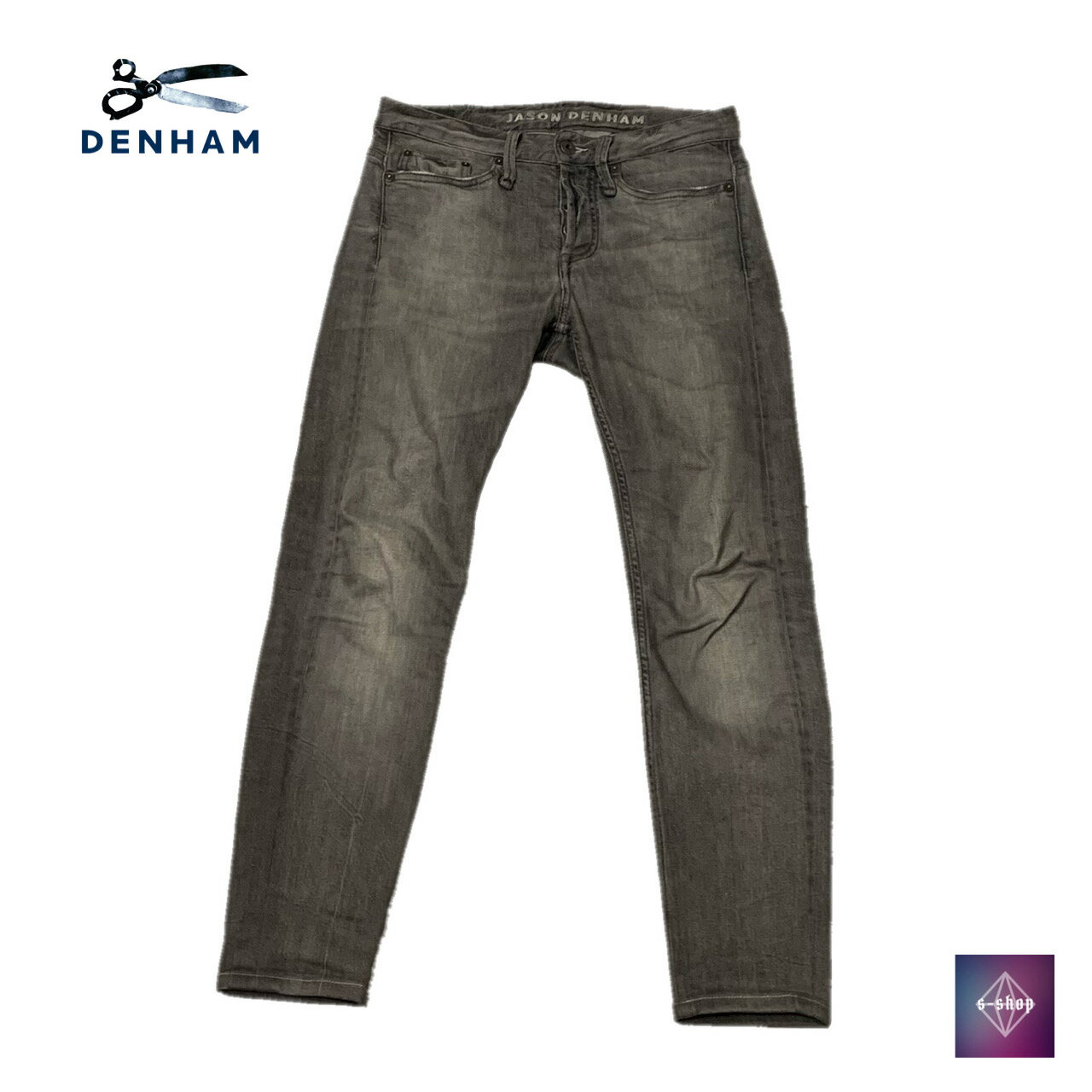 楽天市場】denham グレー デニム パンツの通販 楽天市場】denham グレー デニム パンツの通販