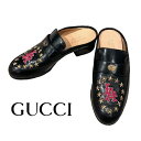 【新品】GUCCI グッチ LA エンジェルス パッチ スター 星 ローファー モカシン ブラック 黒 シューズ 靴 メンズ