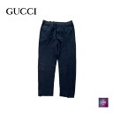 【美品】 確実正規品 GUCCI グッチ サイドライン ロゴ