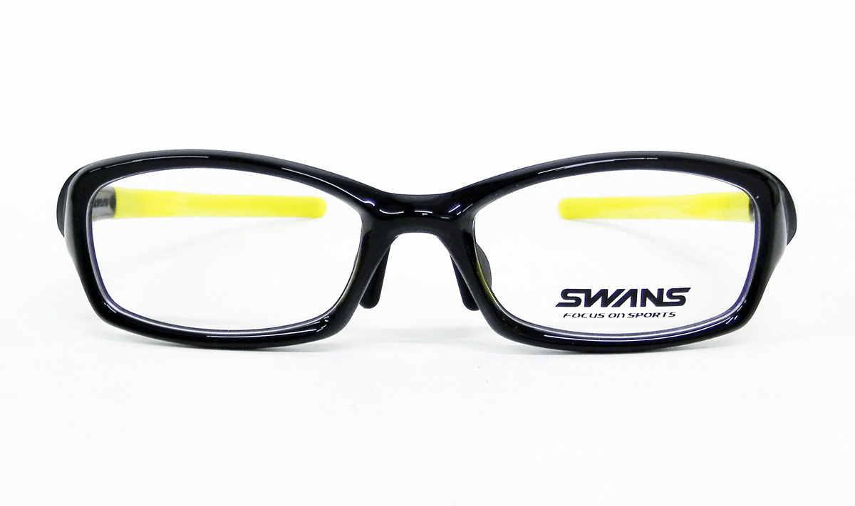HOYA薄型非球面1.60レンズ付【SWANS SWF-610 Col.DPBK スワンズ スポーツメガネ 山本光学】度付きOK！自転車 ロードバイク マラソン ジョギング 登山 トレッキング