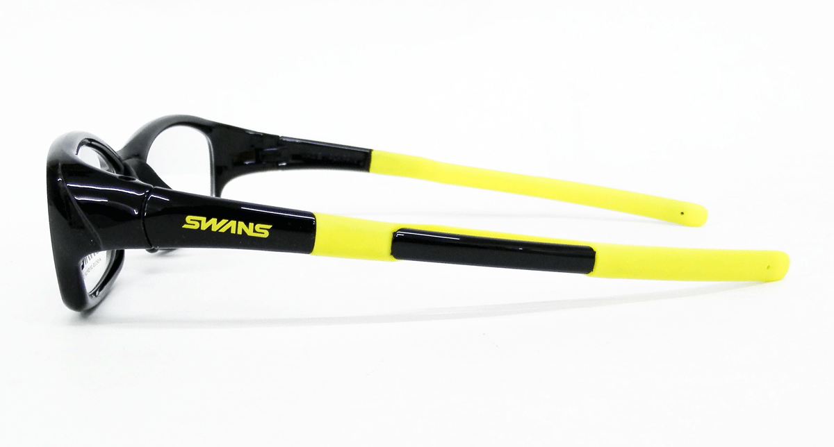 HOYA薄型非球面1.60レンズ付【SWANS SWF-610 Col.DPBK スワンズ スポーツメガネ 山本光学】度付きOK！自転車 ロードバイク マラソン ジョギング 登山 トレッキング