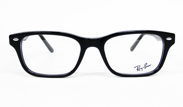 薄型非球面レンズ付【Ray-Ban RayBan（レイバン）RX5345D 2000（RB5345D 2000）53サイズ シャイニーブラック】【レイバン国内正規品】
