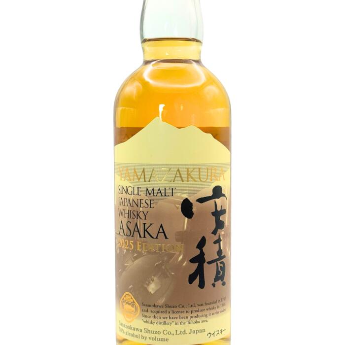 舘河屋酒店のYAMAZAKURA シングルモルト 安積 2025 EDITION 山桜 安積蒸溜所【ウイスキー ジャパニーズ 700ml 50%】｜アングル3