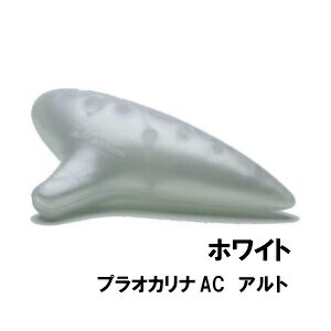 NIGHT ナイト プラスチックオカリナ AC アルト White 白 入門用 初心者向け 割れにくいオカリナ 練習用