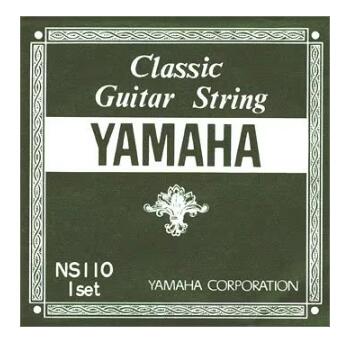 【LM小物:ギター弦】YAMAHA クラシックギター弦セット【NS110】(1〜6弦:各1本入)ヤマハ ナイロン弦 弦交換 楽器 必需品 消耗品 プチギフト【日...