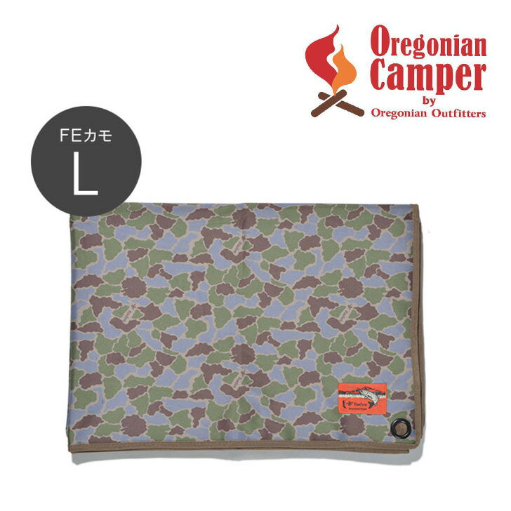 オレゴニアンキャンパー Foxfire x Oregonian Camper 防水グランドシート (Lサイズ/200×140cm) ＜フィッシュアイカモ＞ OCB-2252 レジャーシート ピクニック ランチ キャンプ アウトドア ソロキャン コラボアイテム