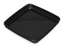 TATSU-CRAFT(タツクラフト) 紀州塗り 万寿盆 8寸角 24cm 黒 訳あり アウトレット 訳あり品 お盆 トレー トレイ 盆 おしゃれ かわいい カ...