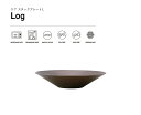 TAKENAKA(竹中) ログ スタック プレート L 電子レンジ対応 食洗機対応 平皿 プレート皿 取り皿 ケーキ皿 深皿 カレー皿 パスタ皿 カフェ 食器 割れにくい おしゃれ かわいい ワンプレート 冷凍保存可能 BPAフリー LEADフリー 国産 日本製 木目調 皿・プレート