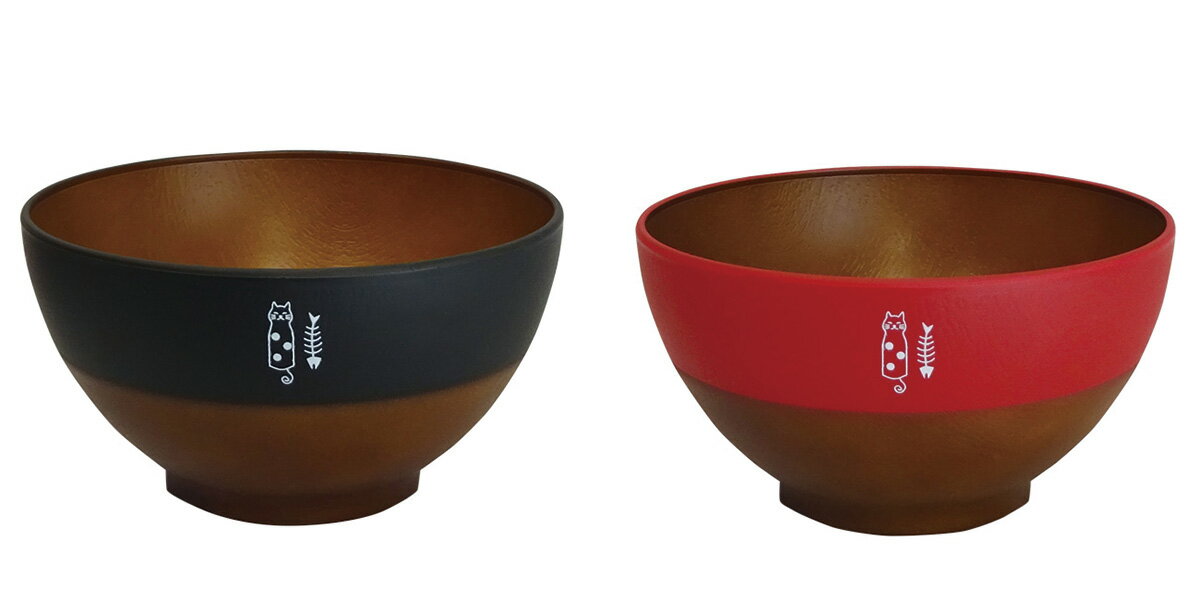 箸街道 おとぼけ猫 ボウル 食器 家庭用 電子レンジ対応 家庭用 食洗機対応 スタッキング可能 かわいい..