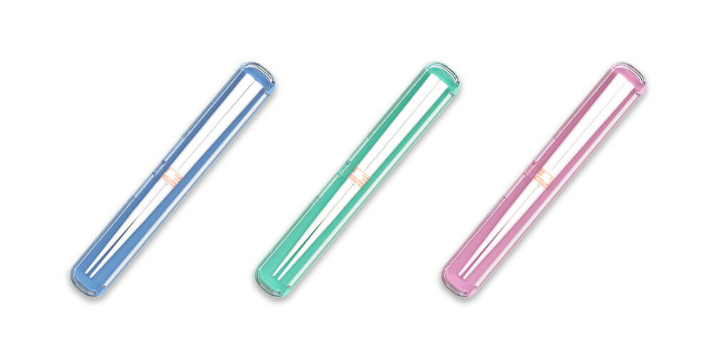 【在庫限り】 小森樹脂 パステル 箸 箸箱 セット 18cm 携帯用箸 お箸セット キッチン用品・食器・調理器具 子供 メール便OK。シンプルなデザインと、おし...