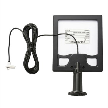 【丸型バッテリーカメラ専用】太陽光パネル ソーラーパネル 単結晶シリコン 省エネルギー IP65防水 ソーラーチャージャー 小型 軽量 バッテリー充電可能 太陽光発電 番号jp-bd-am-03の商品だけ適用