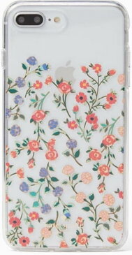 【即発送・日本在庫】ケイトスペード Kate spade iPhone7/iPhone8用ケース 小花柄 iPhone 7/8用 ケース クリアケース 8ARU2580